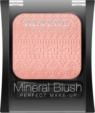 Рум’яна для обличчя Revers Mineral Blush Perfect Make-Up 15 Блідо-рожеві 7.5 г фото 1