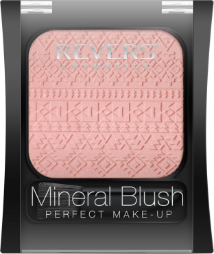Рум’яна для обличчя Revers Mineral Blush Perfect Make-Up 02 Темний теракот 7.5 г фото 1