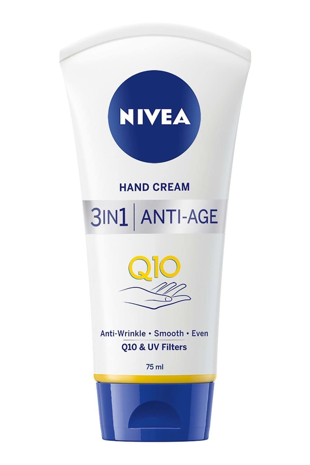 Крем для рук Nivea антивіковий 3в1 Q10, 75 мл