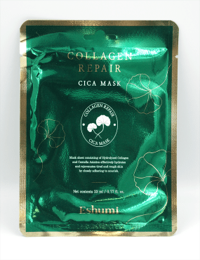 Маска тканевая для лица Eshumi Collagen Repair Cica с коллагеном 23 мл фото 1