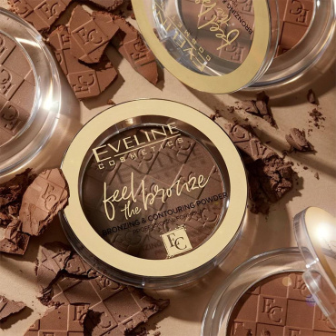 Бронзер для лица Eveline Cosmetics Feel The Bronze 02, 4 г фото 2