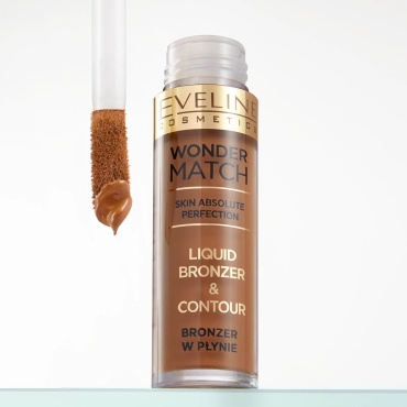 Бронзер для обличчя Eveline Cosmetics Wonder Match Liquid Bronzer & Contour 01, 4.5 мл фото 1