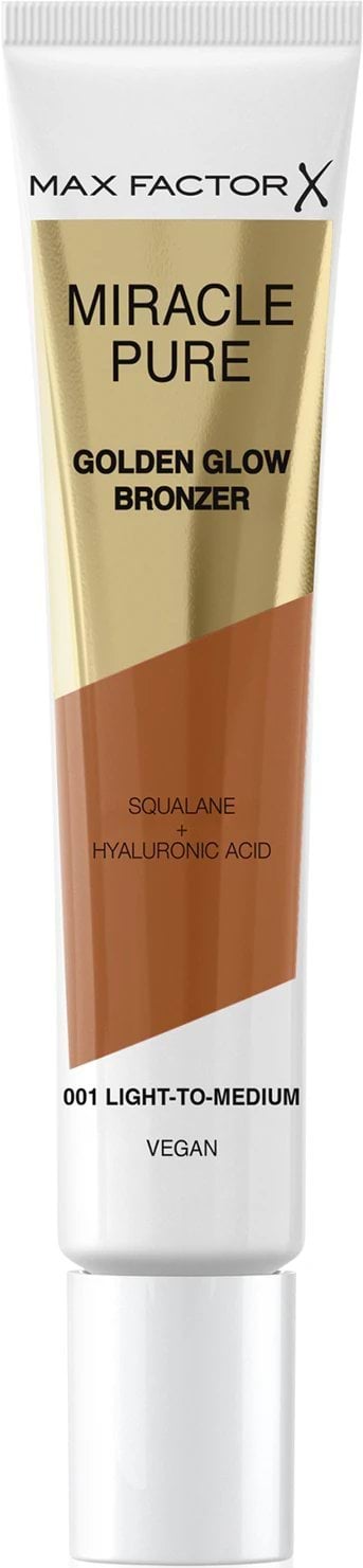 Бронзер для обличчя Max Factor Miracle Pure Golden Glow Bronzer 001 Light to Medium 15 мл