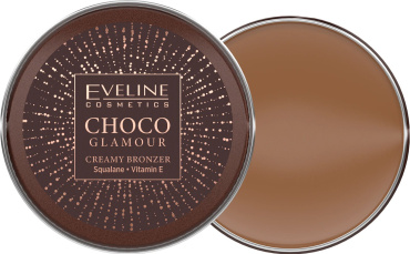 Бронзер для обличчя кремовий Eveline Cosmetics Choco Glamour Creamy Bronzer 01, 20 г фото 1