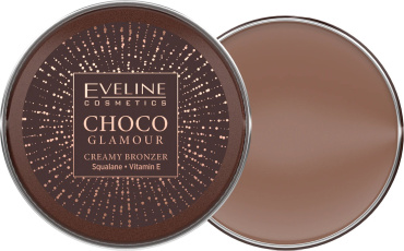 Бронзер для обличчя кремовий Eveline Cosmetics Choco Glamour Creamy Bronzer 02, 20 г фото 1