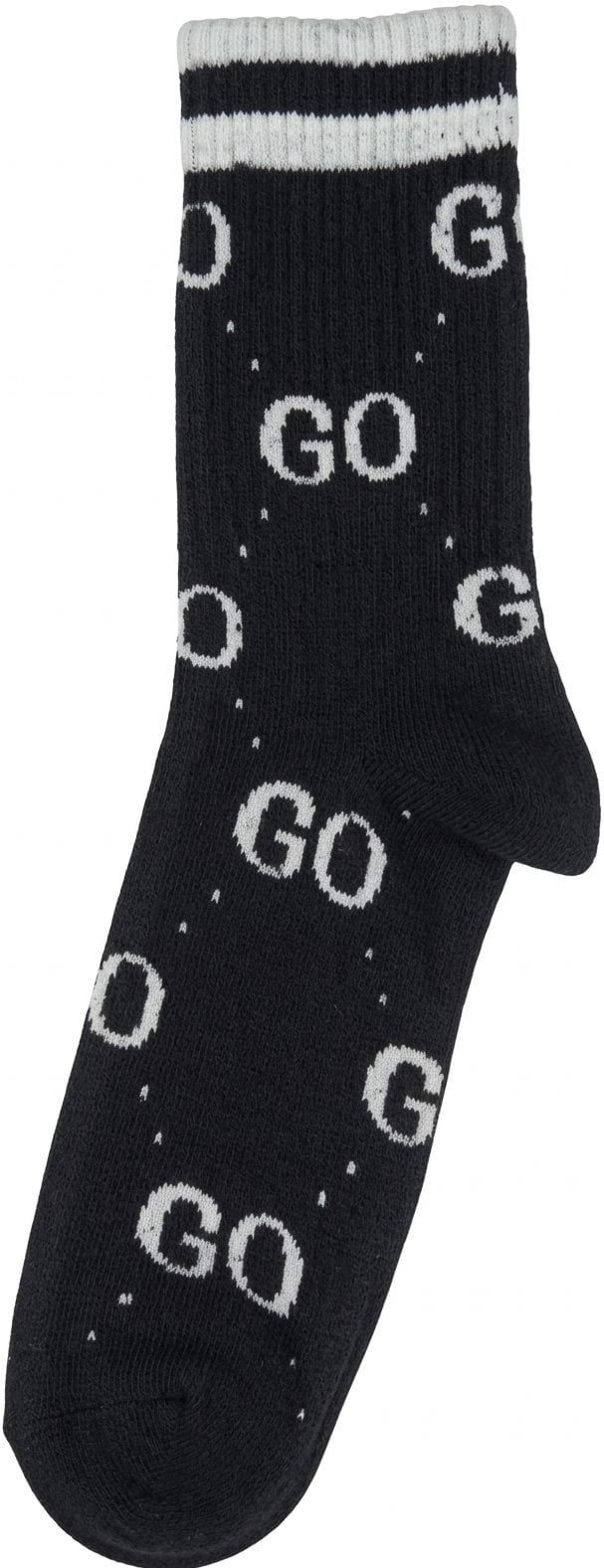 Шкарпетки жіночі класичні Shagal з малюнком Gо розмір 23-25 чорно-білий 1