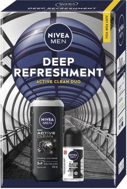 Подарочный набор NIVEA MEN Active You: гель для душа 250 мл, антиперспирант шариковый 50 мл