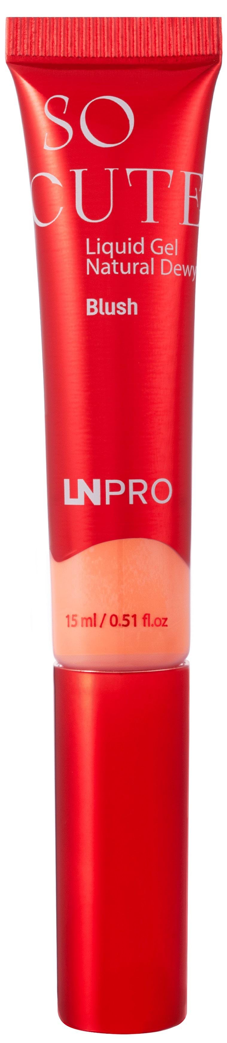 Румяна LN PRO So Cute Natural Dewy Blush жидкие гелевые оттенок 104, 15 мл фото 2