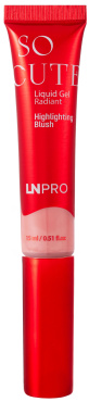 Румяна LN PRO So Cute Natural Dewy Blush жидкие гелевые оттенок 107, 15 мл фото 2