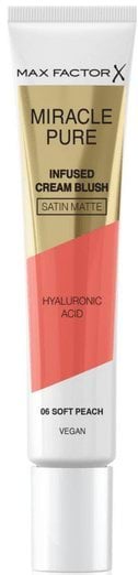 Рум’яна для обличчя MAX FACTOR MIRACLE PURE, 06 Soft Peach, 15 мл 8