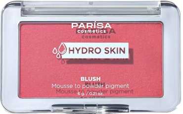 Рум'яна-мус PARISA Cosmetics Hydro Skin Blush Mousse To Powder Pigment відтінок 03 Mauve Pink 6 г фото 5