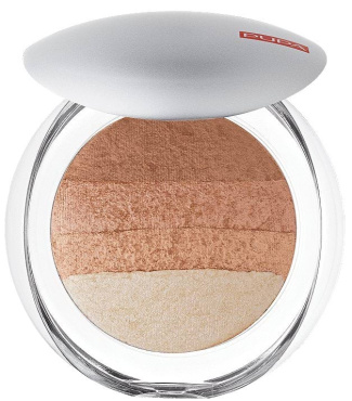 Пудра-рум'яна Pupa Luminys Baked All Over Illuminating Blush-Powder відтінок 05 Gold Stripes 9 г
