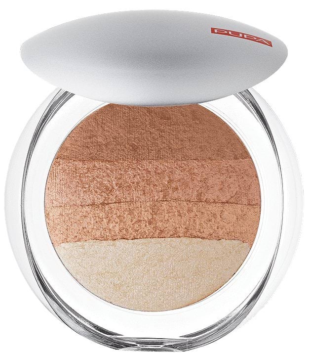 Пудра-рум'яна Pupa Luminys Baked All Over Illuminating Blush-Powder відтінок 05 Gold Stripes 9 г