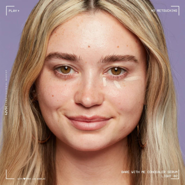 Консилер-сиворотка для обличчя NYX Professional Makeup Bare With Me Concealer Serum 01, 9.6 мл фото 5