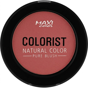 Рум'яна MAXI Color Colorist Natural Color Pure Blush відтінок 08 коралово-рожевий 6 г