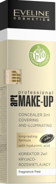 Корректор Eveline Art Professional Make-Up 2 в 1, №7 Ivory 7 мл фото 2