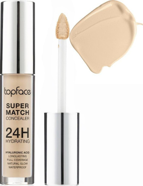 Консилер TopFace Super Match Concealer Porcelain 002, 6 мл фото 1
