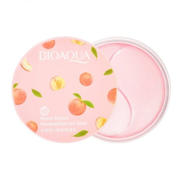Патчи под глаза гидрогелевые BIOAQUA с экстрактом персика 60 шт. фото 4