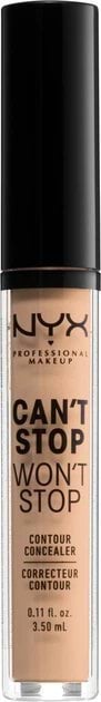 Консилер для обличчя NYX Professional Makeup Can't Stop Won't Stop 07, 3.5 мл 5