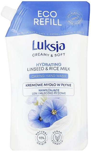 Luksja мило рідке Льон і Рис (дой-пак), 400мл