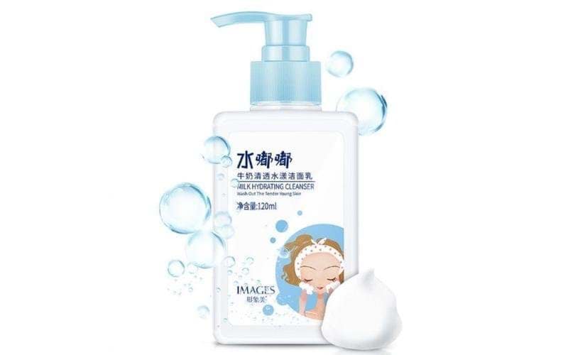 Пінка для вмивання IMAGES milk hydrating cleanser із протеїнами млока, 120 мл