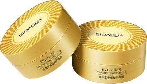 Патчі під очі BIOAQUA гідрогелеві з частинками золота, 60 шт.