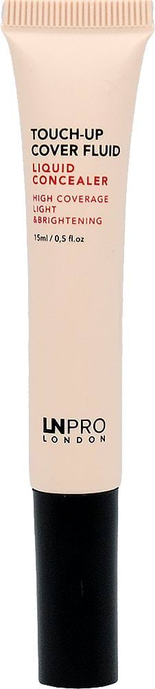 Консилер зі світловідбиваючими частинками LN PRO Touch-Up Cover Fluid Liquid Concealer №101, 15 мл 2