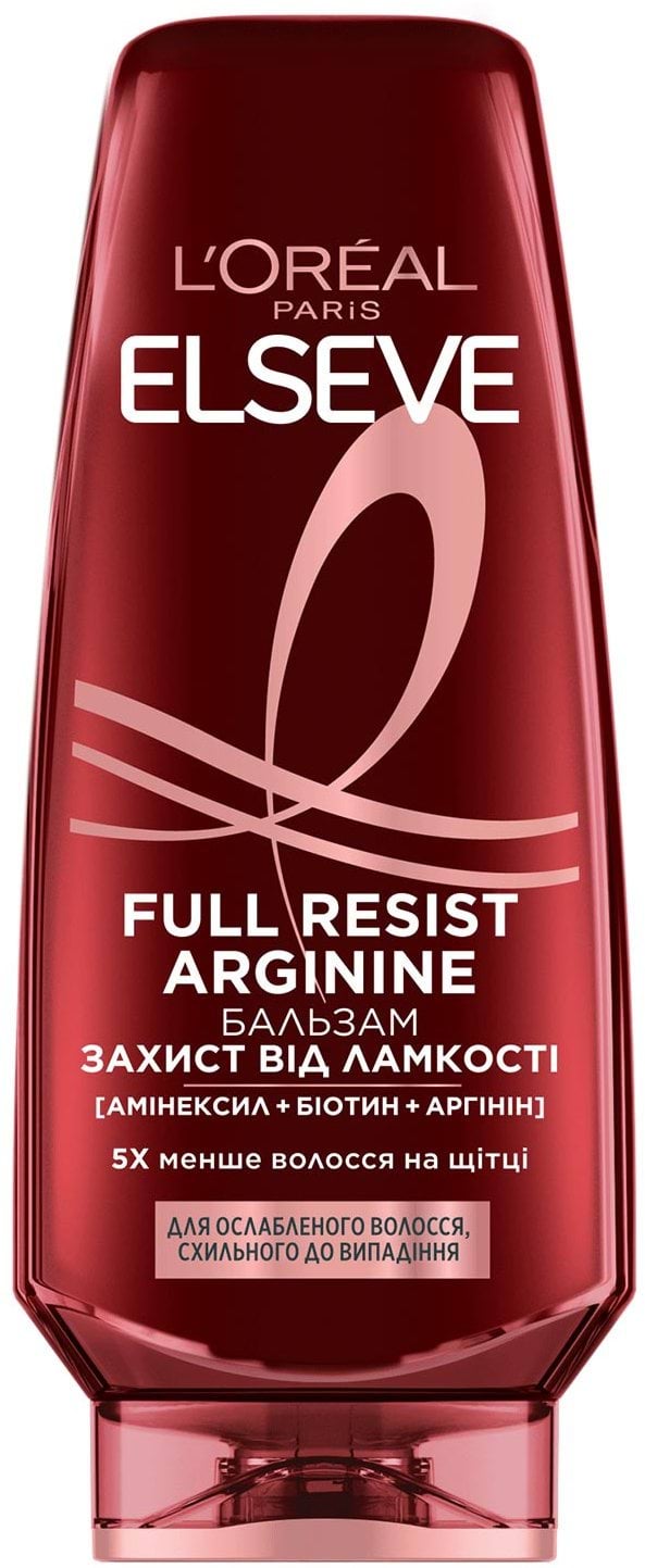 Бальзам L'Oreal Paris Elseve Full Resist Arginine для ослабленого волосся, схильного до випадіння 200 мл