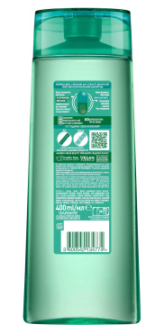 Шампунь Garnier Fructis Aloe Hydra Bomb для нормальных и склонных к сухости волос 400 мл фото 6