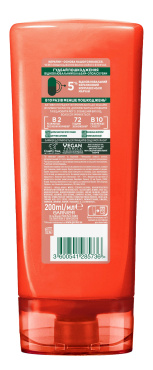 Бальзам-ополіскувач Garnier Fructis Goodbye Damage для посіченого та пошкодженого волосся 200 мл фото 8