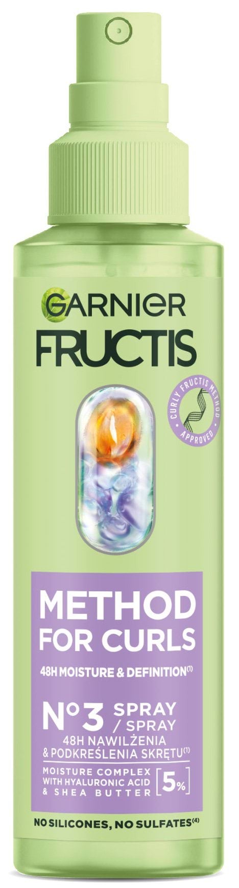 Незмивний спрей Garnier Fructis Curls Method для хвилястого та кучерявого волосся 150 мл 4