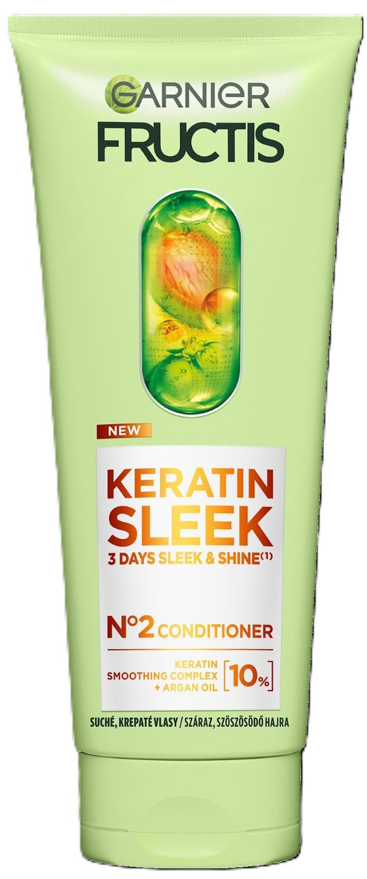 Кондиціонер для волосся Garnier Fructis Keratin Sleek розгладження та блиск 200 мл 1