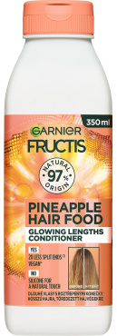 Бальзам-ополіскувач Garnier Fructis Hair Food Pineapple для довгого та тьмяного волосся 350 мл