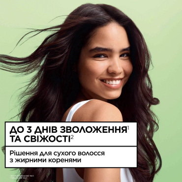 Маска Garnier Fructis Hair Food Mask зволоження для сухого волосся з жирними коренями 400 мл