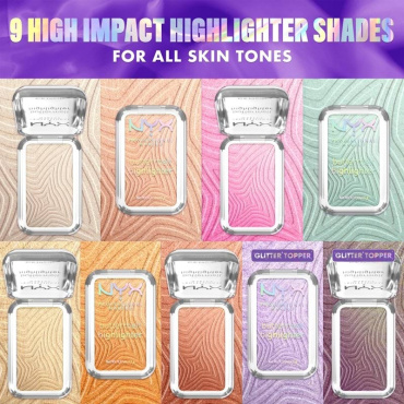 Хайлайтер NYX Professional Makeup Buttermelt Highlighter пудровый оттенок 05 Bright & Butta 5 г фото 5