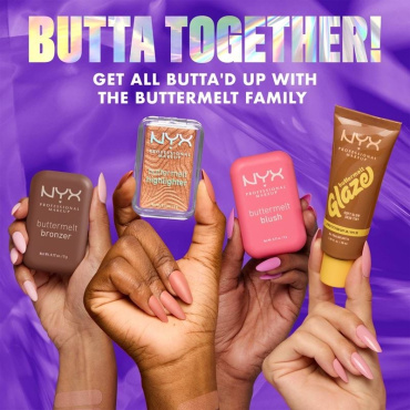 Хайлайтер NYX Professional Makeup Buttermelt Highlighter пудровый оттенок 05 Bright & Butta 5 г фото 8
