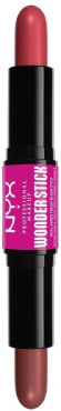 Румяна для лица NYX Professional Makeup Wonder Stick Dual Ended Cream Blush Stick 03 Coral and Deep Peach 4 г фото 6