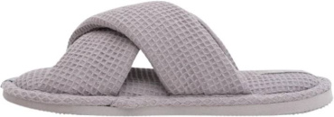 Капці домашні жіночі Twins HS-VL вафельні сірі р. 38/39 фото 3