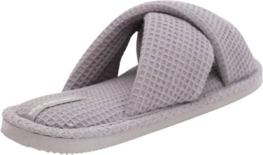 Капці домашні жіночі Twins HS-VL вафельні сірі р. 38/39 фото 4