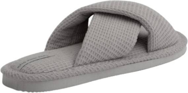 Капці домашні жіночі Twins HS-VL вафельні сірі р. 38/39 фото 7
