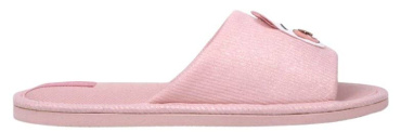Капці домашні жіночі Twins HS-VL люрекс пудровий р.36/37