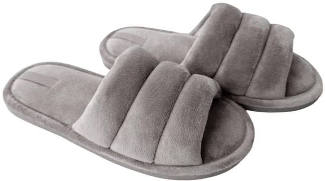 Twins Капці домашні жіночі HS-VL плюшеві з прошивкою сірі р. 36/37 1