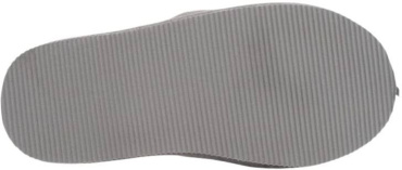 Капці домашні жіночі Twins HS-VL плюшеві з прошивкою сірі р. 36/37 фото 5