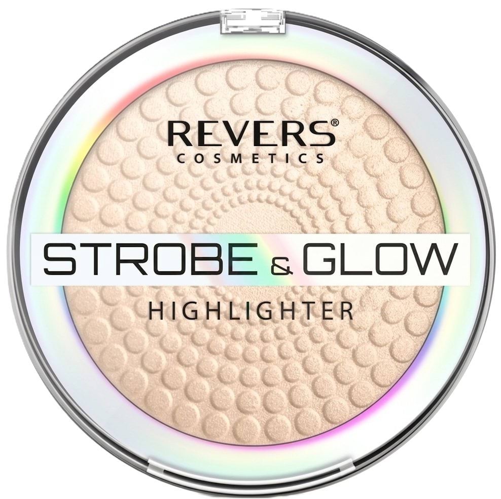 Хайлайтер для обличчя REVERS STROBE & GLOW HIGHLIGHTER 03 CHAMPAGNE, 8 г 4