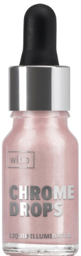 Хайлайтер для лица Wibo Chrome Drops Liquid Illuminator оттенок 01, 9 мл