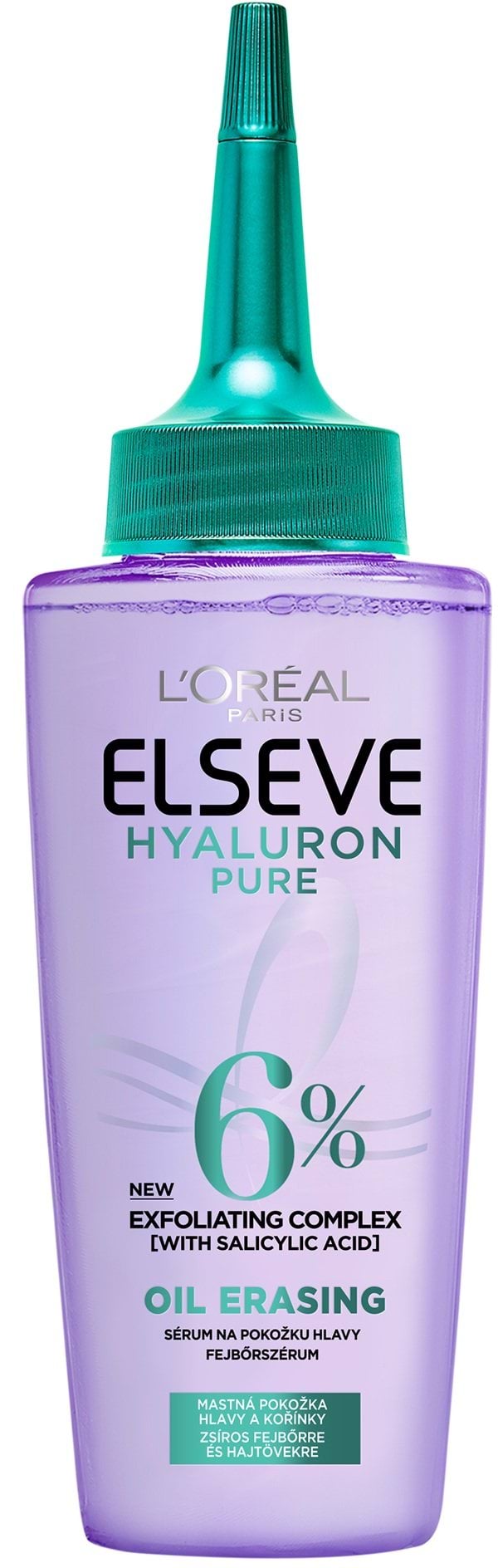 Сироватка Elseve Гіалурон пюр для жирної шкіри голови 102 мл 6