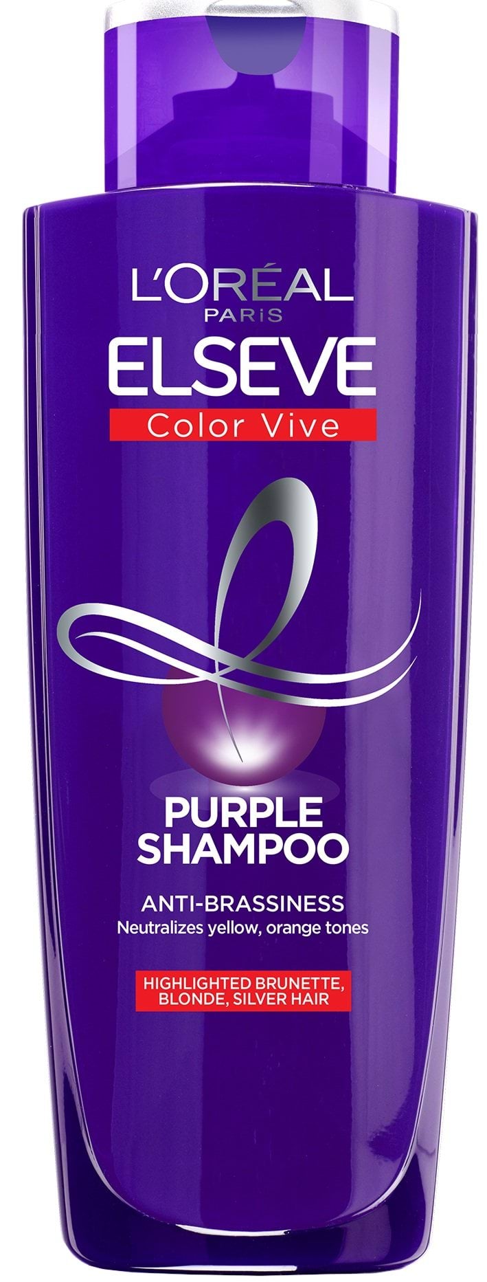 Тонуючий шампунь L’Oréal Paris Elseve Purple для освітленого та меліруваного волосся 200 мл