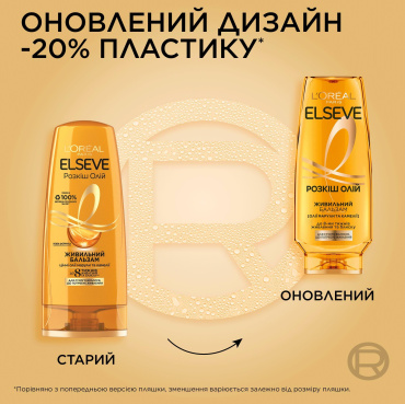 Бальзам L’Oréal Paris Elseve Розкіш олій для сухого волосся, що потребує живлення 200 мл фото 1