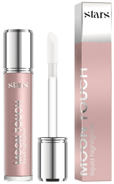 Хайлайтер для лица Stars from The Stars Moon Touch жидкий оттенок 02 Pink Champagne 12 г