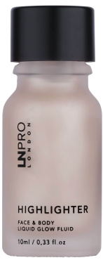 Хайлайтер для лица и тела LN PRO Highlighter Face & Body Liquid Glow Fluid оттенок 102, 10 мл